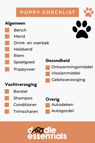 puppy checklist