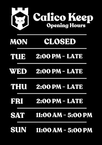 Opening Hours 2022