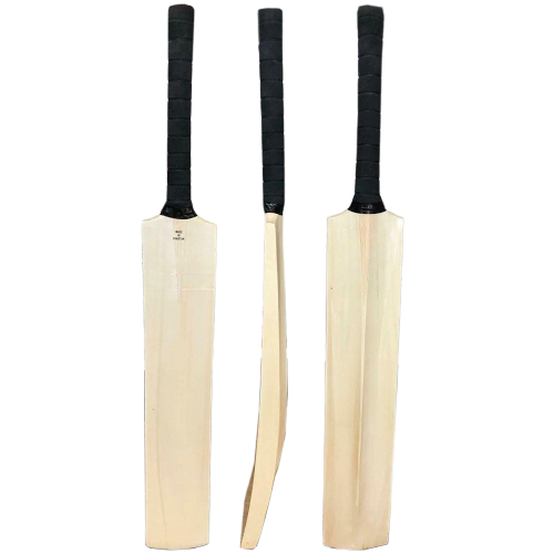 Plain Cricket Bat Full Size Kashmir Willow Soft Tennis Ball Tape 44mm Light Weight 2lbs Performance