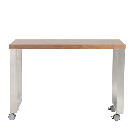 desk with wheels