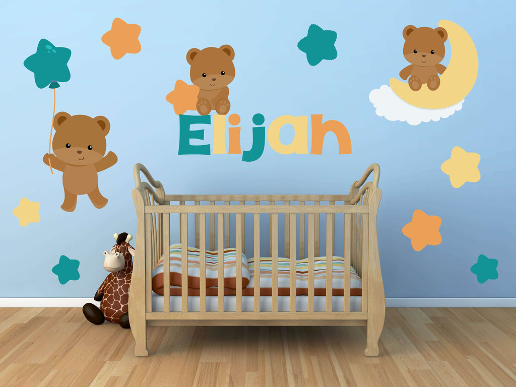 teddy bear wall stickers