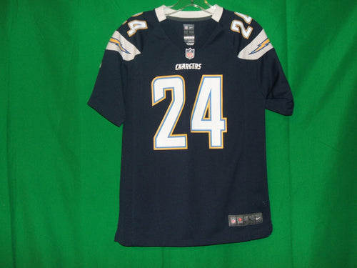 Men's Los Angeles Chargers Royal Alternate Custom Jersey - Reallgraphics