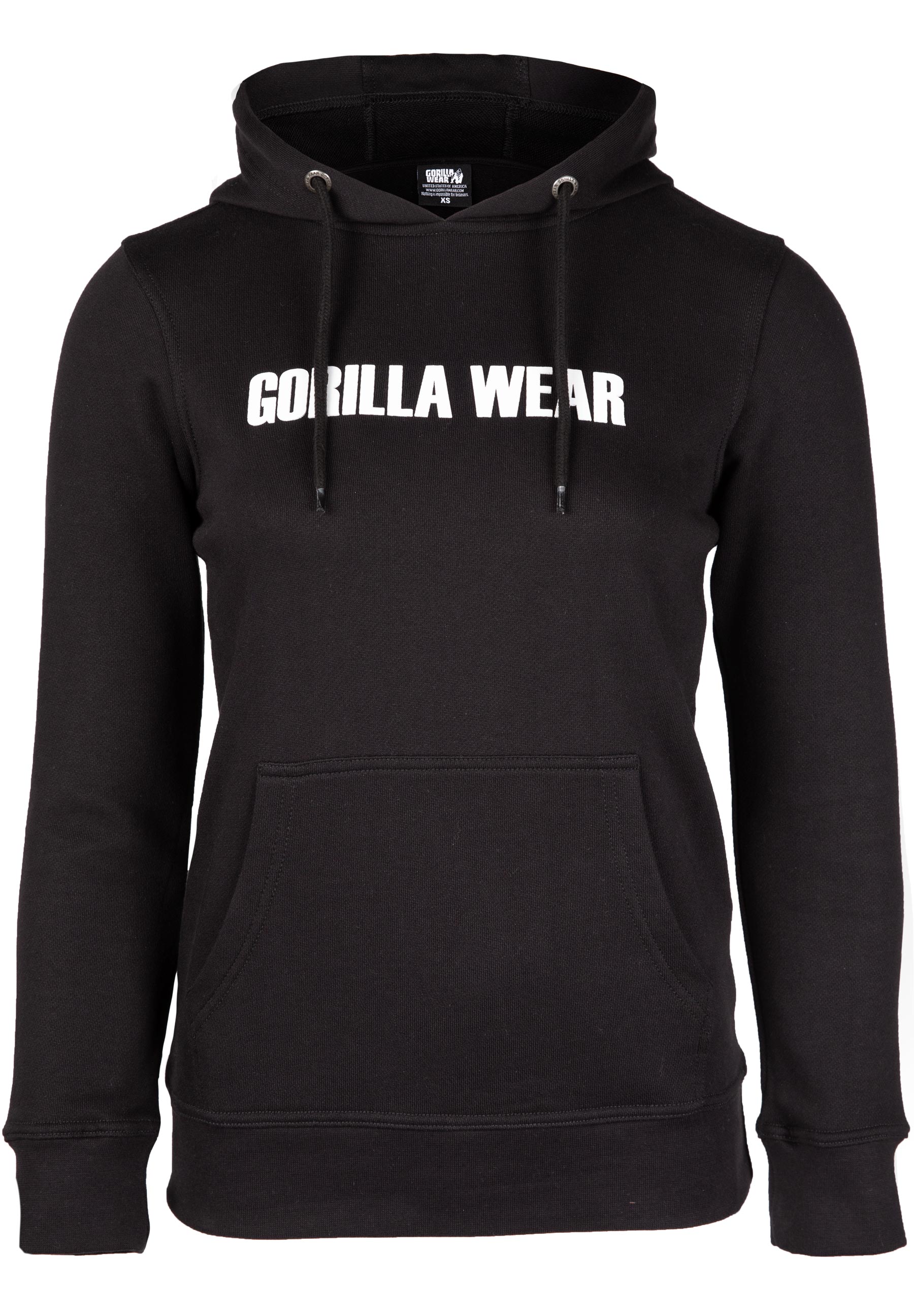 Charlotte Hoodie - Black | GorillaWearUsa