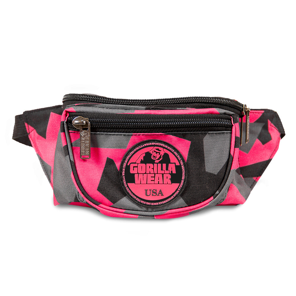 pink camo fanny pack