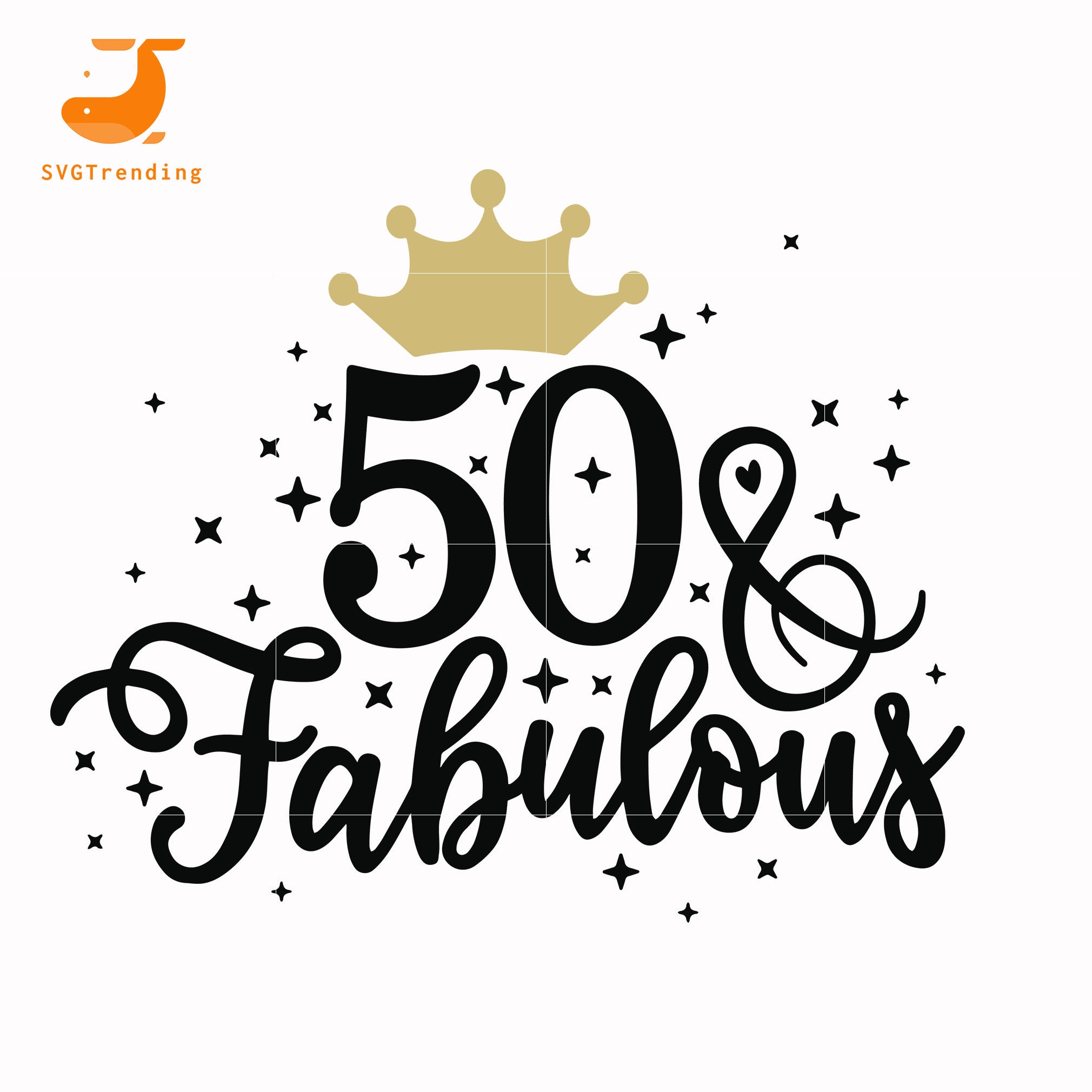 Download 50th fabulous birthday svg, unicorn svg, easter svg, bunny ...