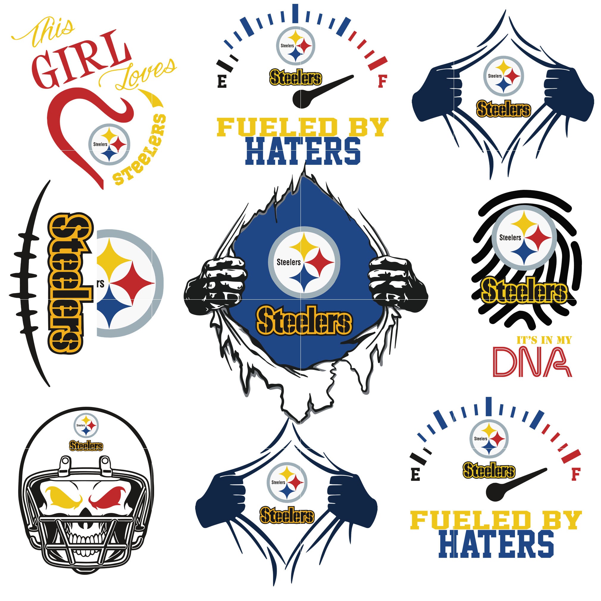 Pittsburgh Steelers Svg Cut File For Cricut