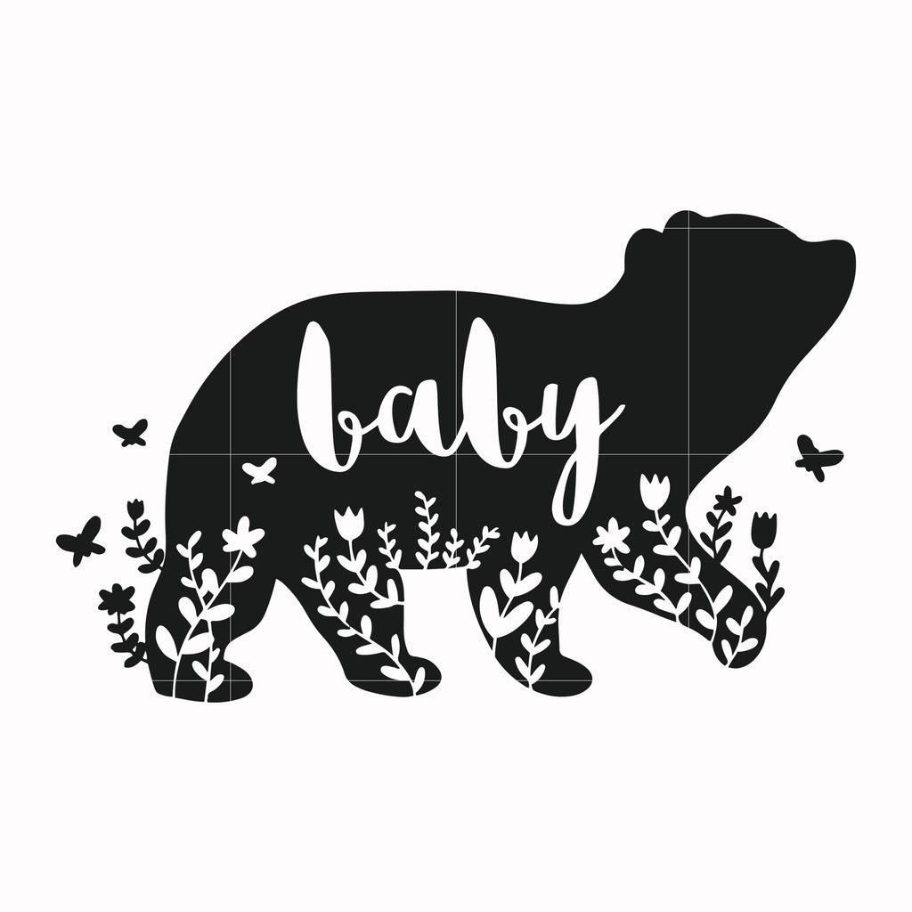 Free Free 295 Silhouette Baby Bear Svg Free SVG PNG EPS DXF File