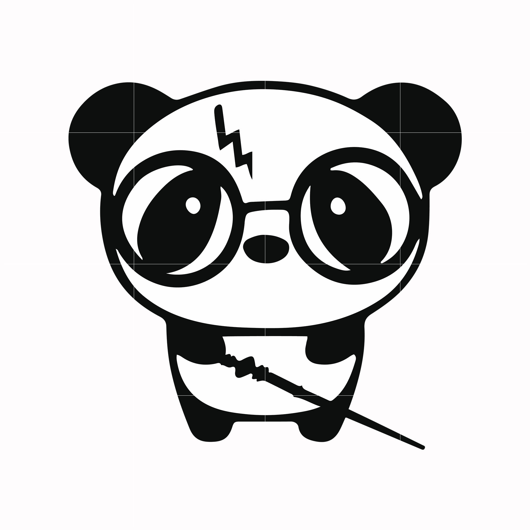 Download Panda Potter Svg Potter Svg For Cut Svg Dxf Eps Png Digital File Svgtrending