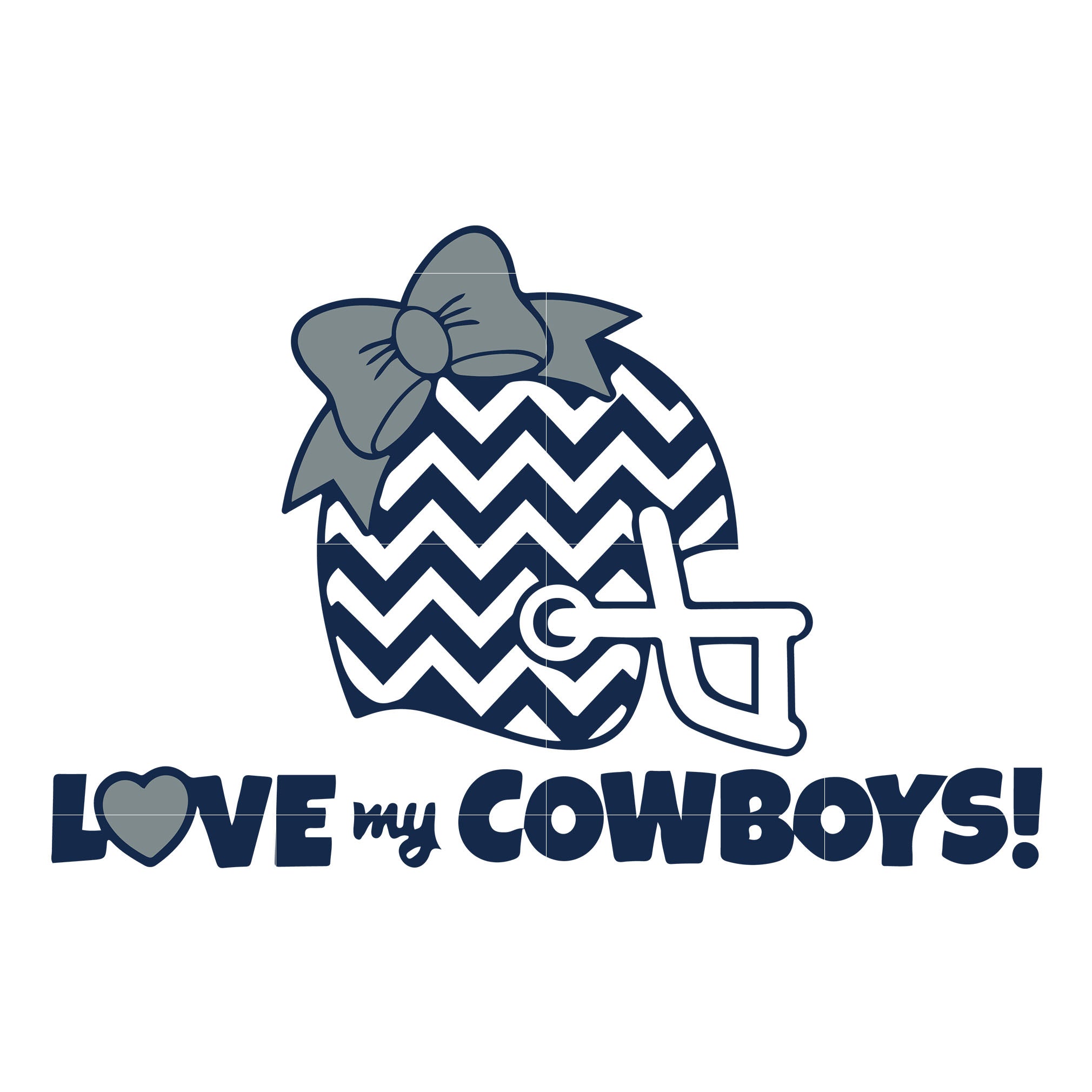 Download Love My Cowboys Svg Dallas Cowboys Svg Cowboys Svg For Cut Svgtrending