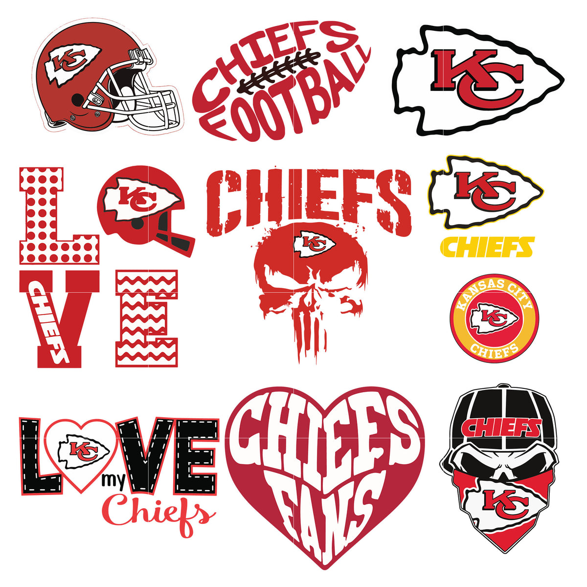 Download Kansas City Chiefs Svg, NCAA Svg, NFL Svg,, Baseball Svg ...