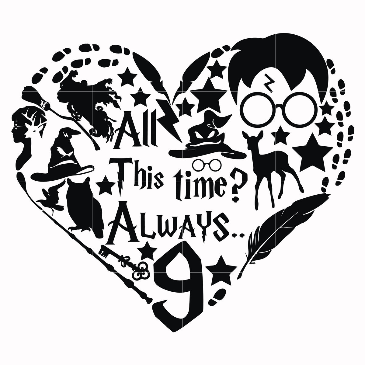 Download All this time always svg, harry potter svg, potter svg for ...