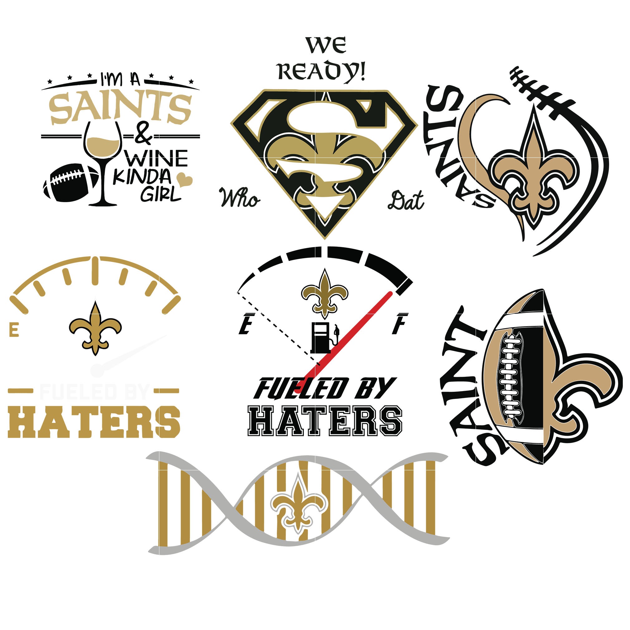 New Orleans Saints Logo Saints Svg Saints Eps Saints Dxf Saints Pn Svgtrending