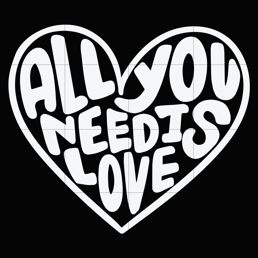 Download All You Need Is Love Svg Valentine Svg Love Svg Valentine Day Svg Svgtrending