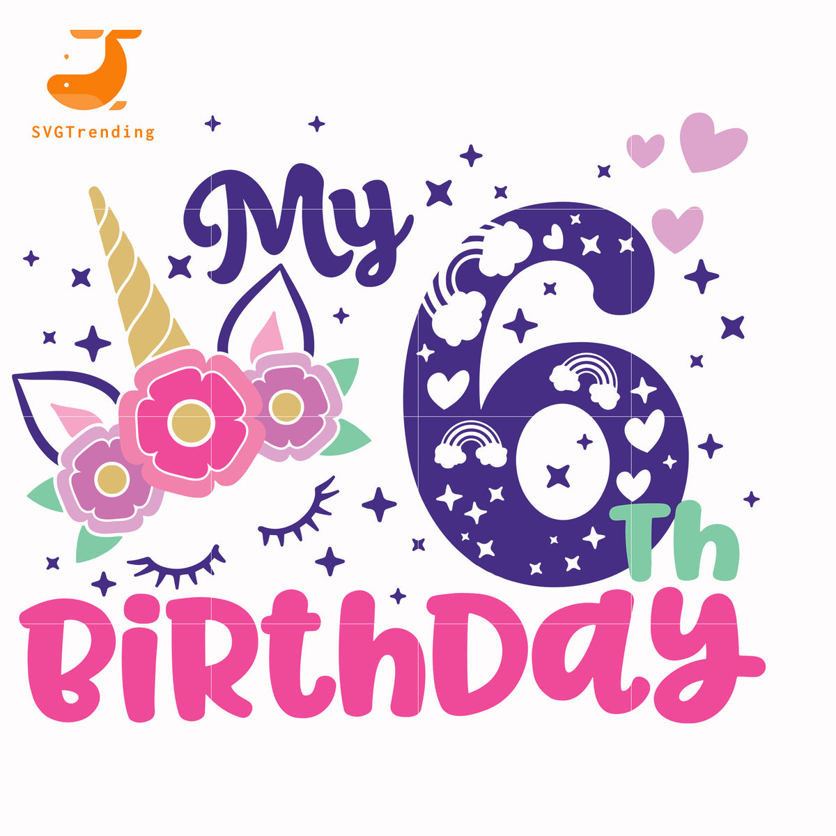 Free Free 241 Unicorn Birthday Shirts For Family Svg SVG PNG EPS DXF File