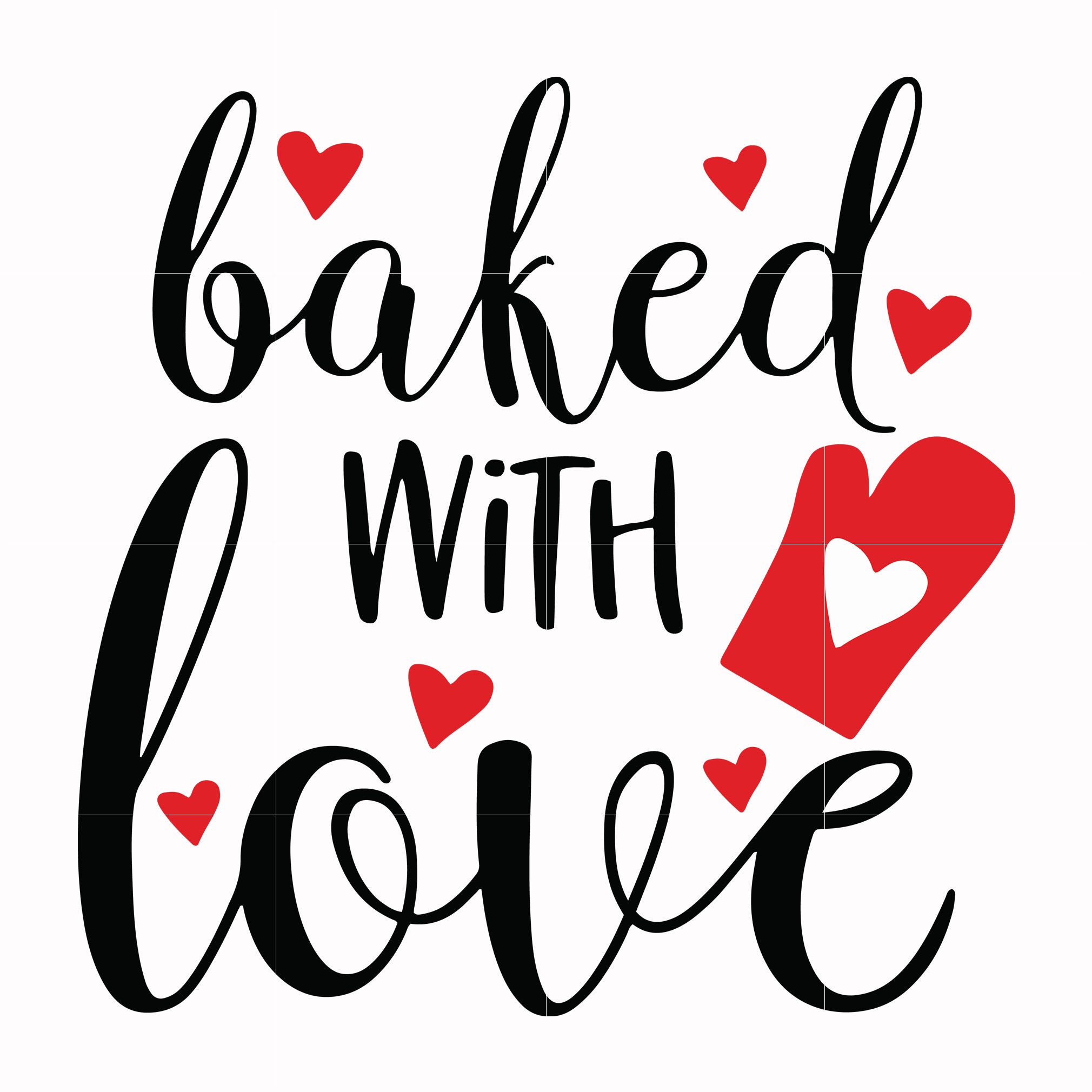 Download Baked with love svg, Love Svg, Valentine Day Svg ...