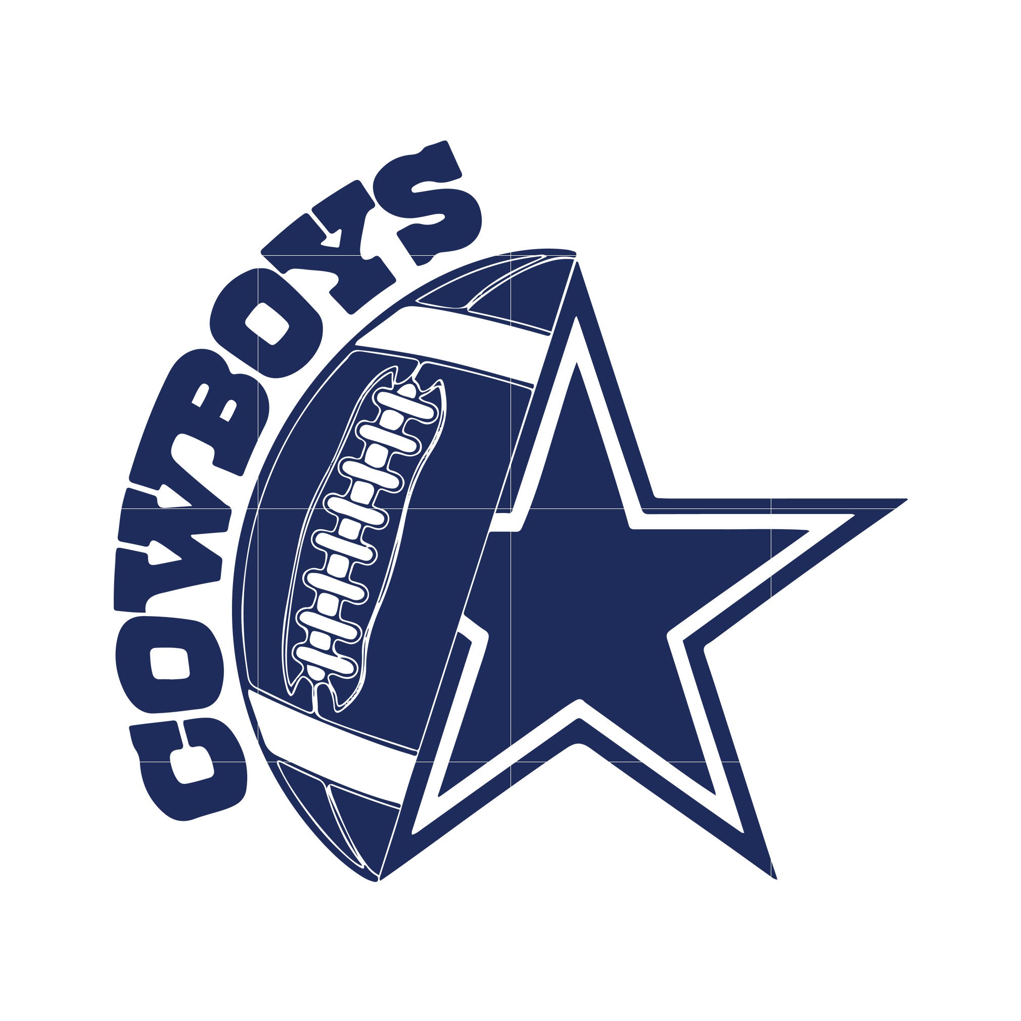 Download Cowboys Ball And Star Svg Dallas Cowboys Svg Cowboys Svg For Cut Svgtrending