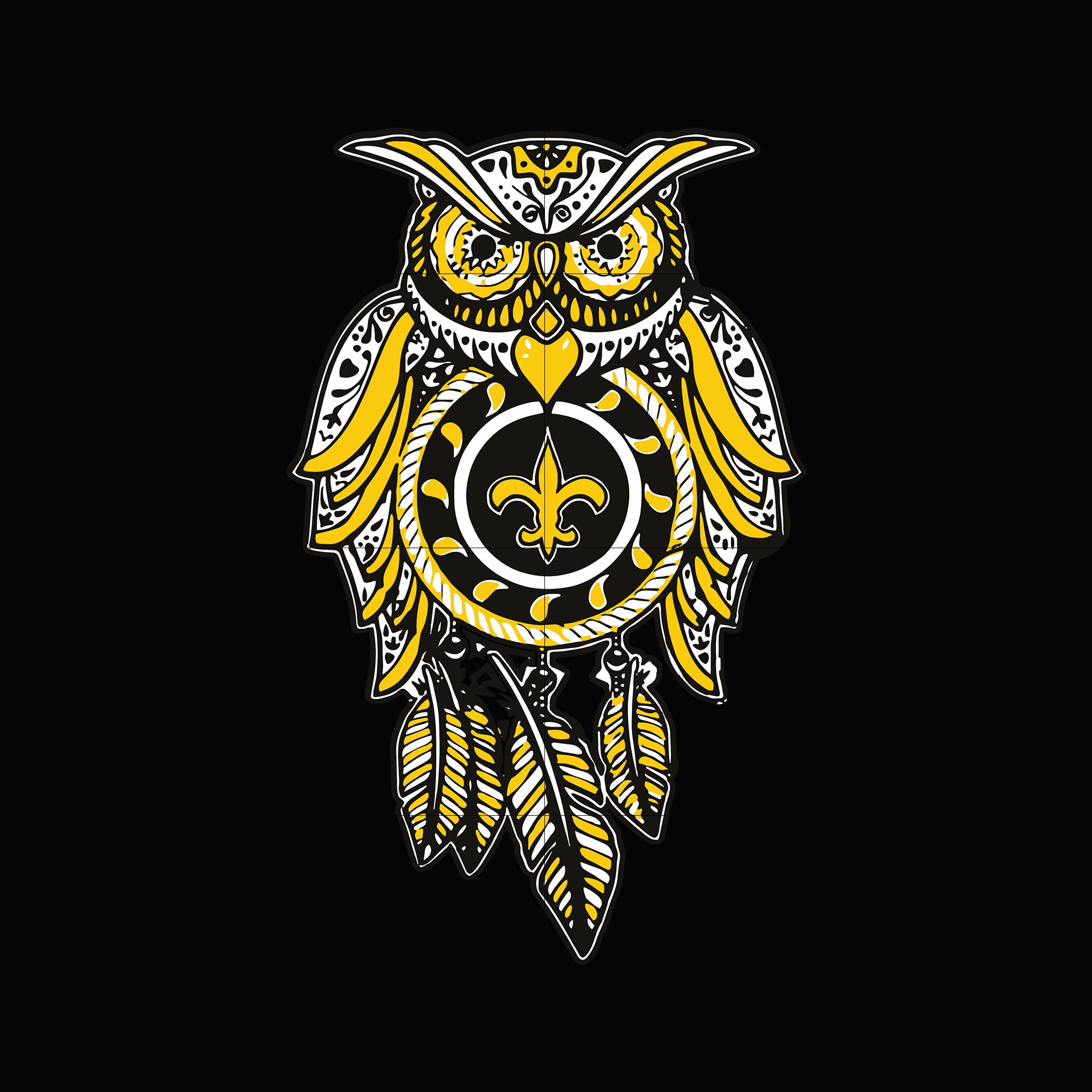 Download Saints Owl Svg New Orleans Saints Svg Svg For Cut Svgtrending