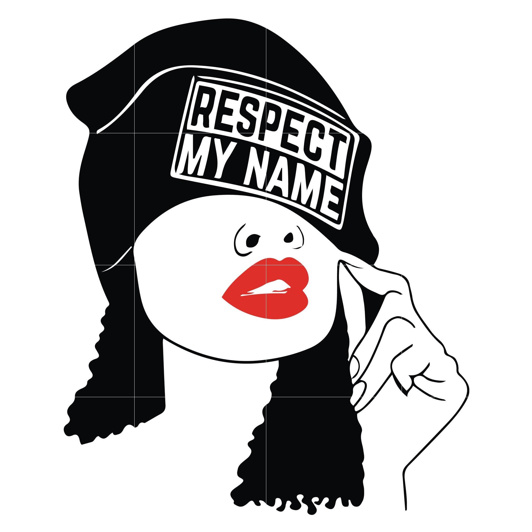 Download Respect My Name Black Girl Svg Afro Woman Svg African American Woman Svgtrending