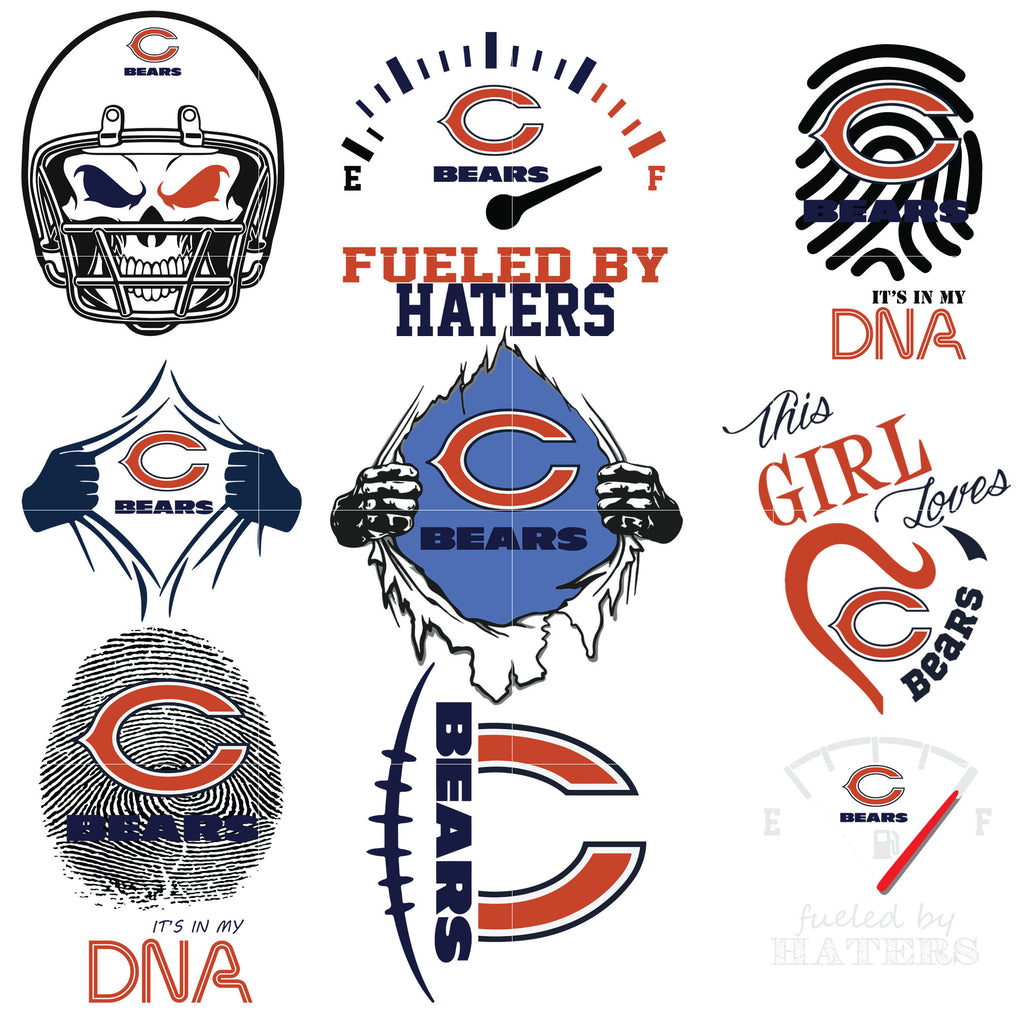 Download Chicago Bears Svg Nfl Svg Football Svg Files T Shirt Design Cut Fi Svgtrending