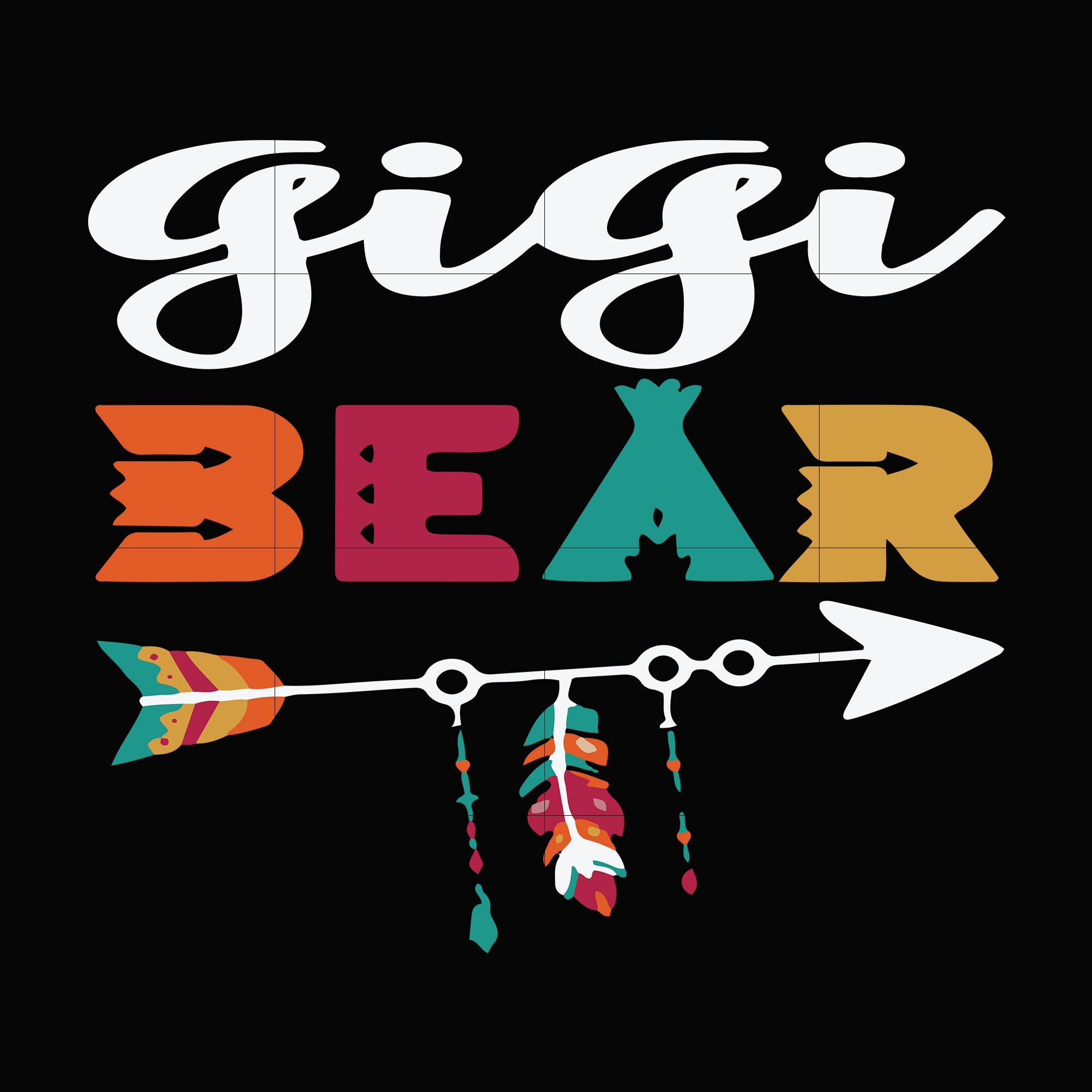 Gigi Bear Svg Dxf Eps Png Digital File Svgtrending