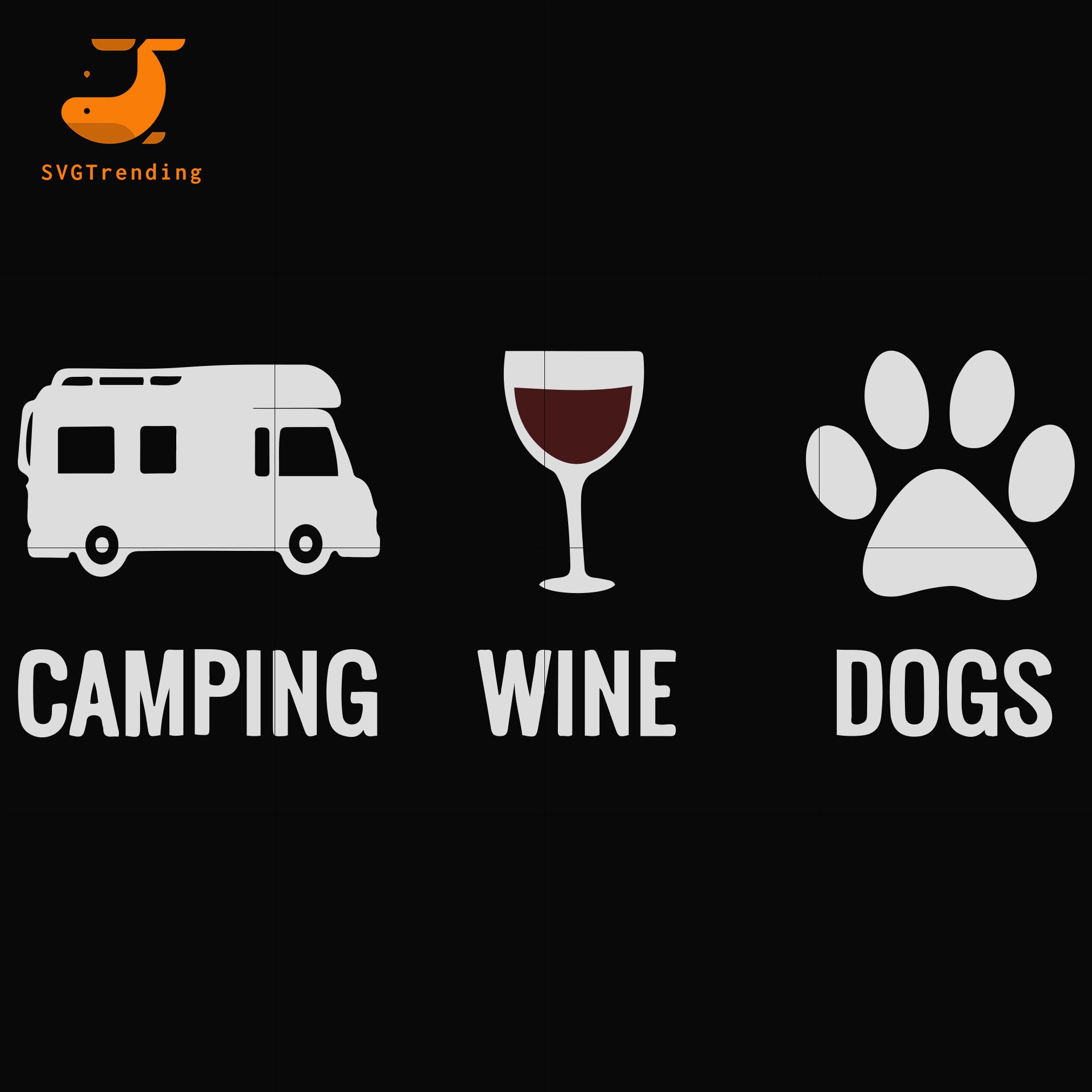 Free Free 276 Camping Wine Svg SVG PNG EPS DXF File