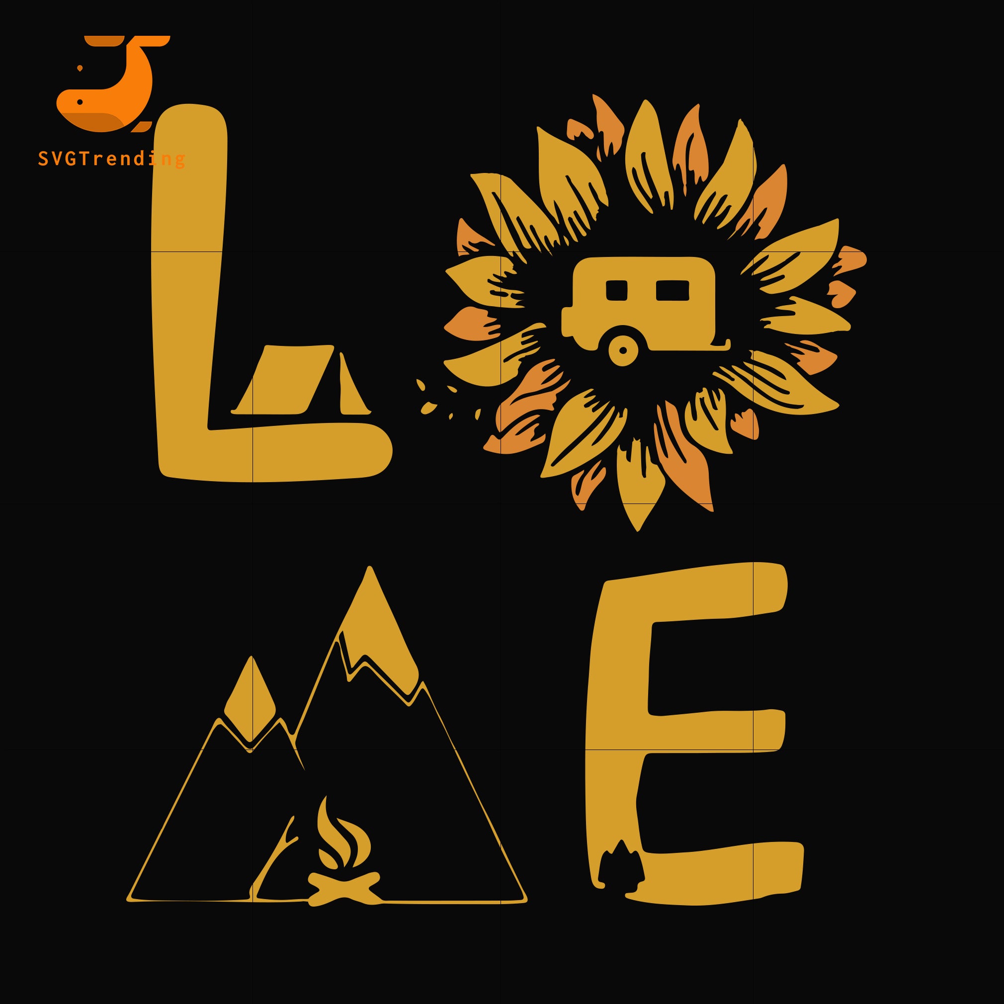 Download Love Camping Svg Png Dxf Eps Digital File Cmp010 Svgtrending