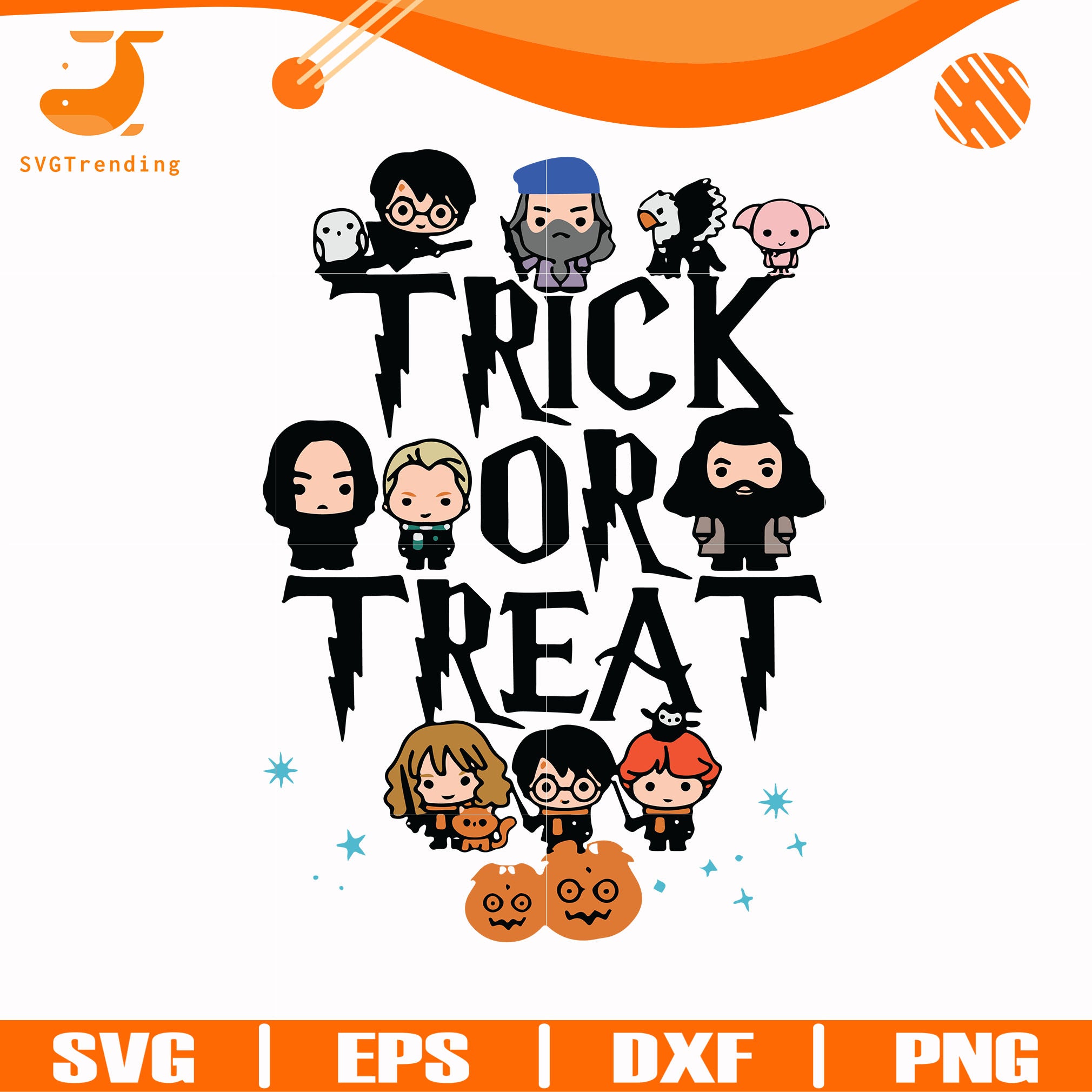 Download Trick Or Treat Harry Potter Svg Halloween Svg Png Dxf Eps Digital F Svgtrending