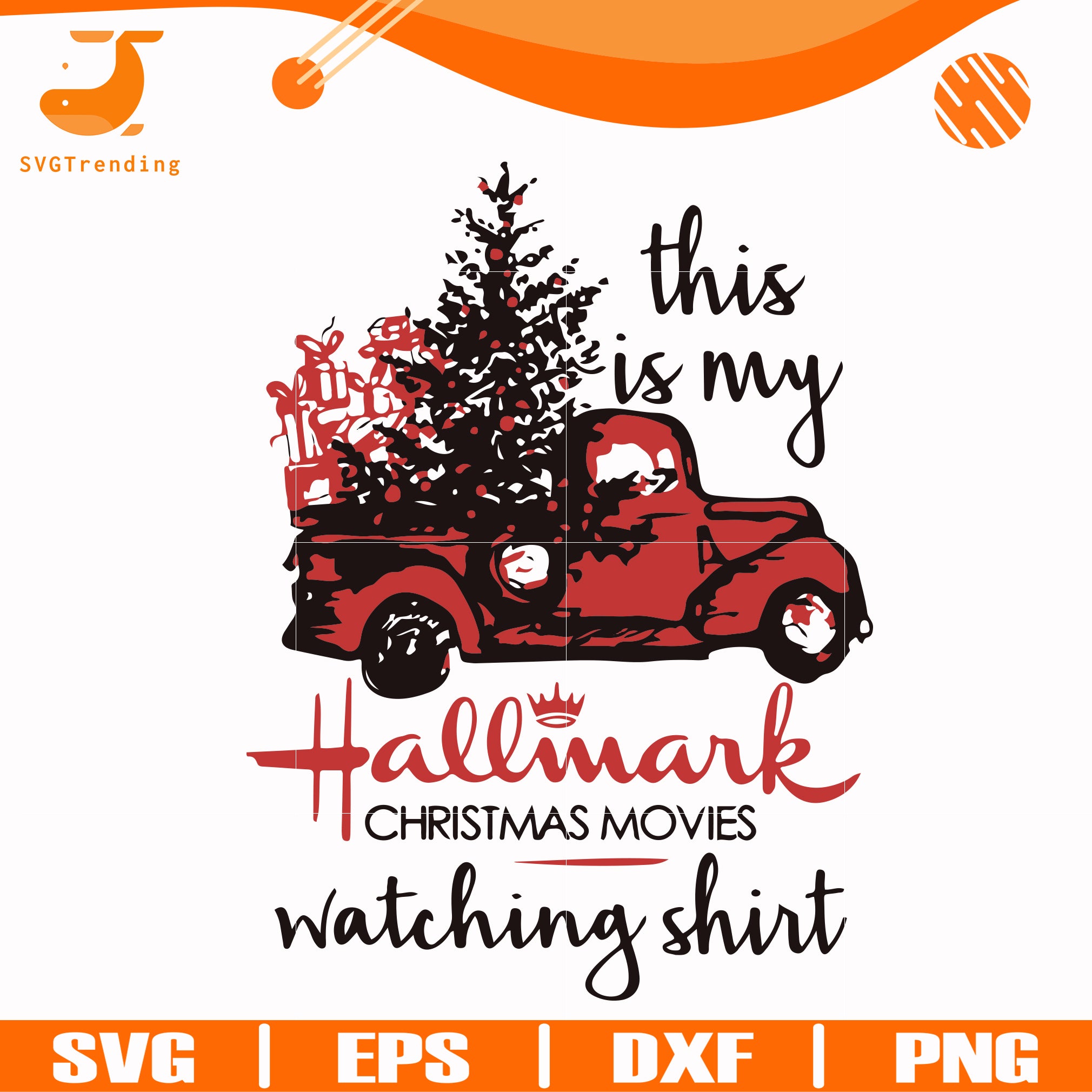 Download This is my hallmark christmas movies watching shirt svg ...