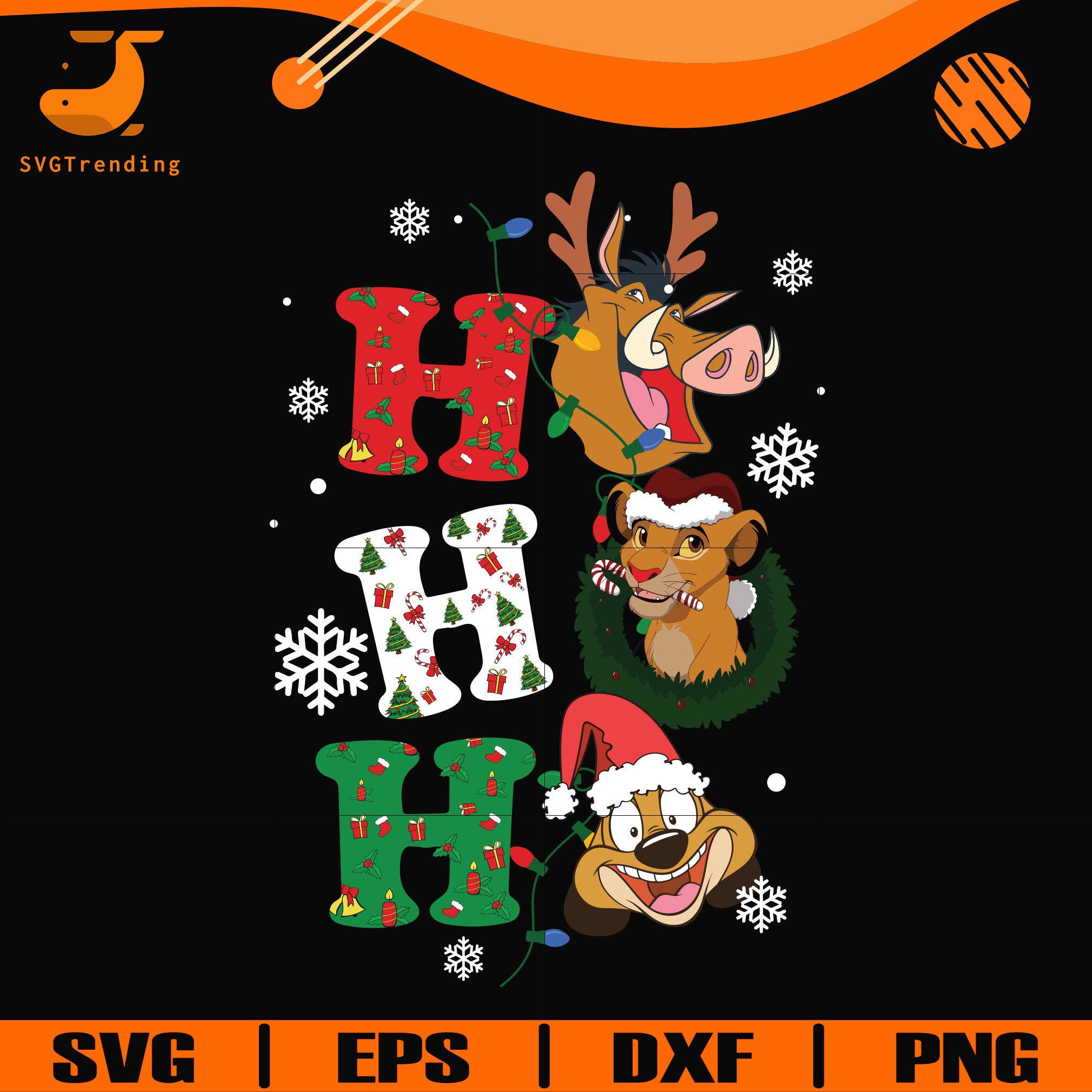 Download Hohoho Disney Christmas Svg Png Dxf Eps Digital File Ncrm1507202 Svgtrending