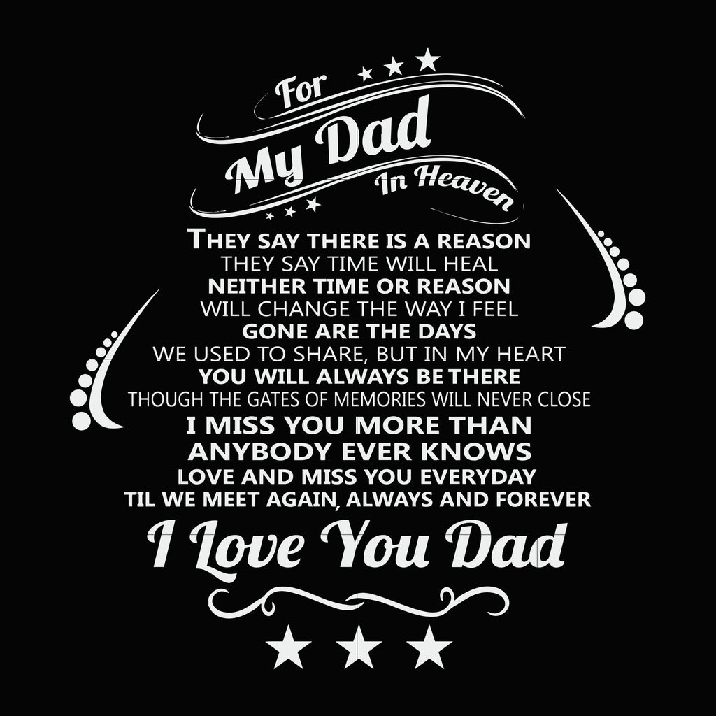 Free Free 180 I Love My Dad Svg SVG PNG EPS DXF File