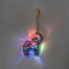 Load image into Gallery viewer, 2021 New 1pcs/set Luminous Diamond Painting Keychain - 5D DIY Keychain