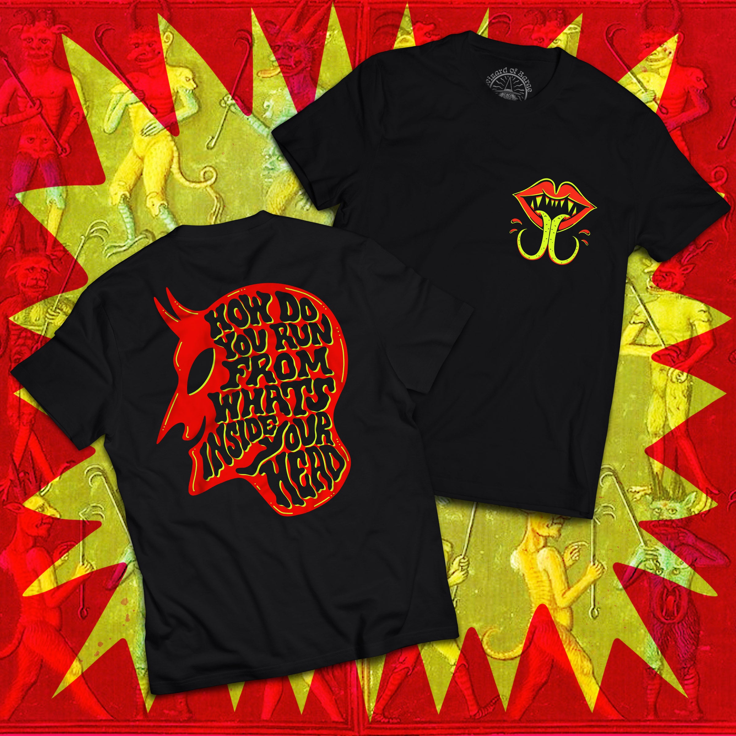 Running With The Devil Tee (ONLY XS-M LEFT)