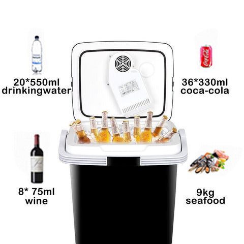 Heavy Duty 27.5 Quarts Electric Cooler & Warmer - for Refreshment And Warm Food on the Go