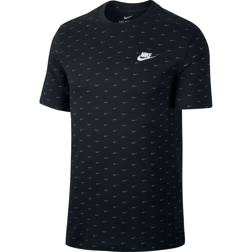 nike all over print swoosh t shirt