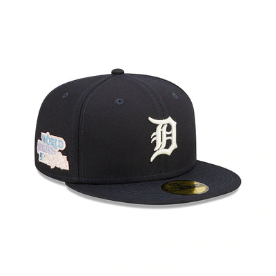 Detroit Tigers New Era Custom Gray Movie Pack Side Patch 59FIFTY Fitte