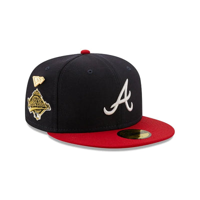 New Era 59FIFTY MLB Atlanta Braves 1995 World Series Fitted Hat 7 1/4