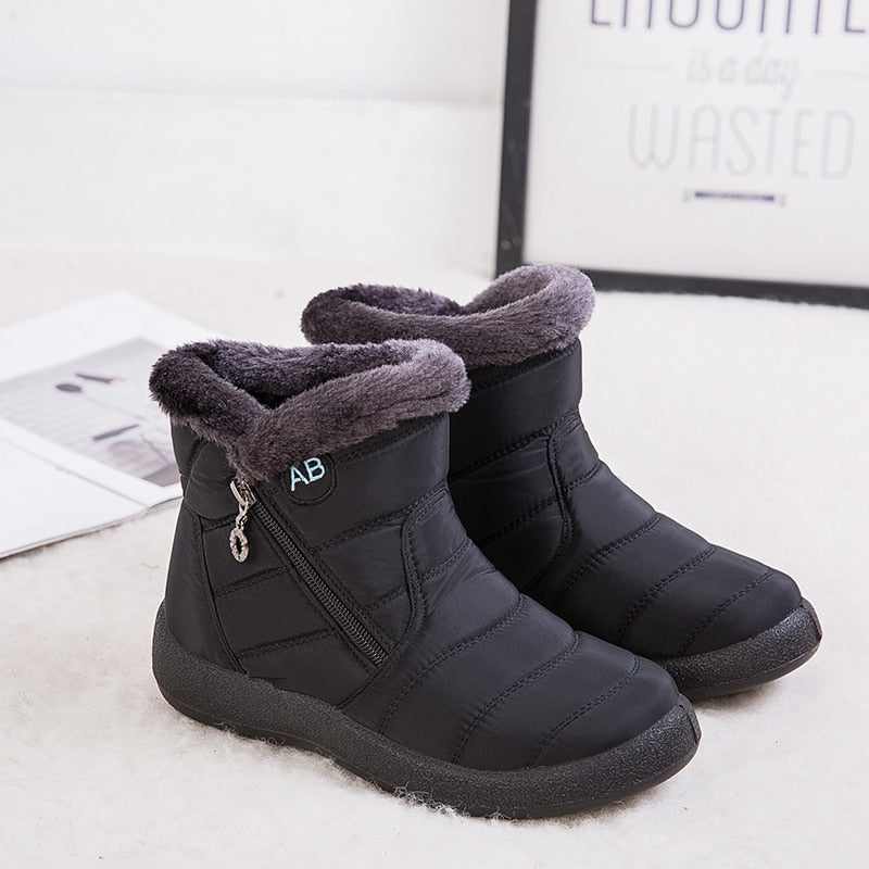 Winter Ankle Boots for Women, Waterproof Snow boots, Girls boots ...