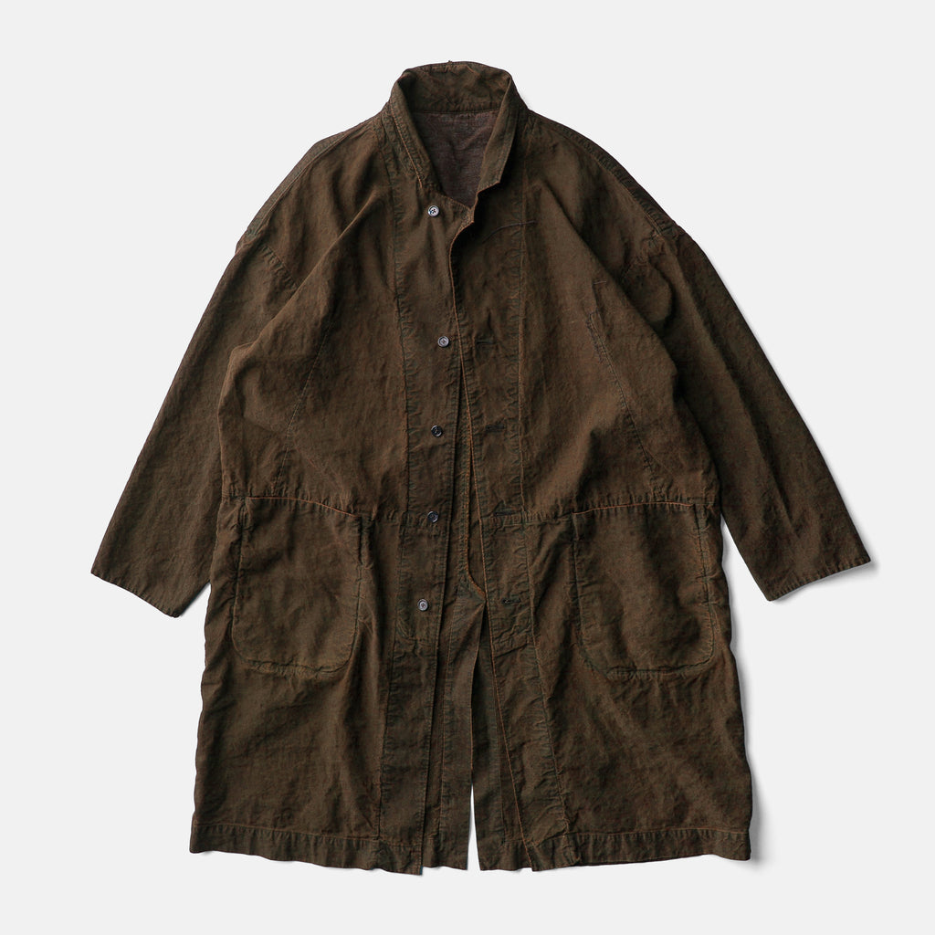 LEAF VEIN CHAPEL SHIRT / KAKISHIBU BLACK – COTTLE WEB SHOP