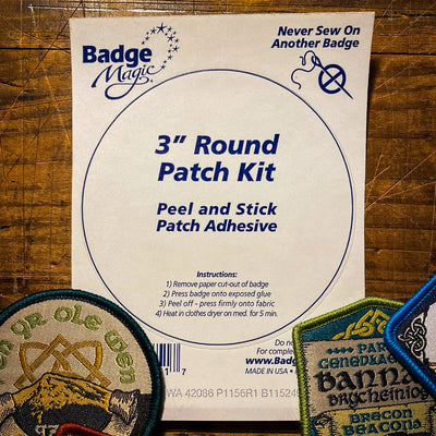 Badge Magic - patch adhesive square (for one patch)