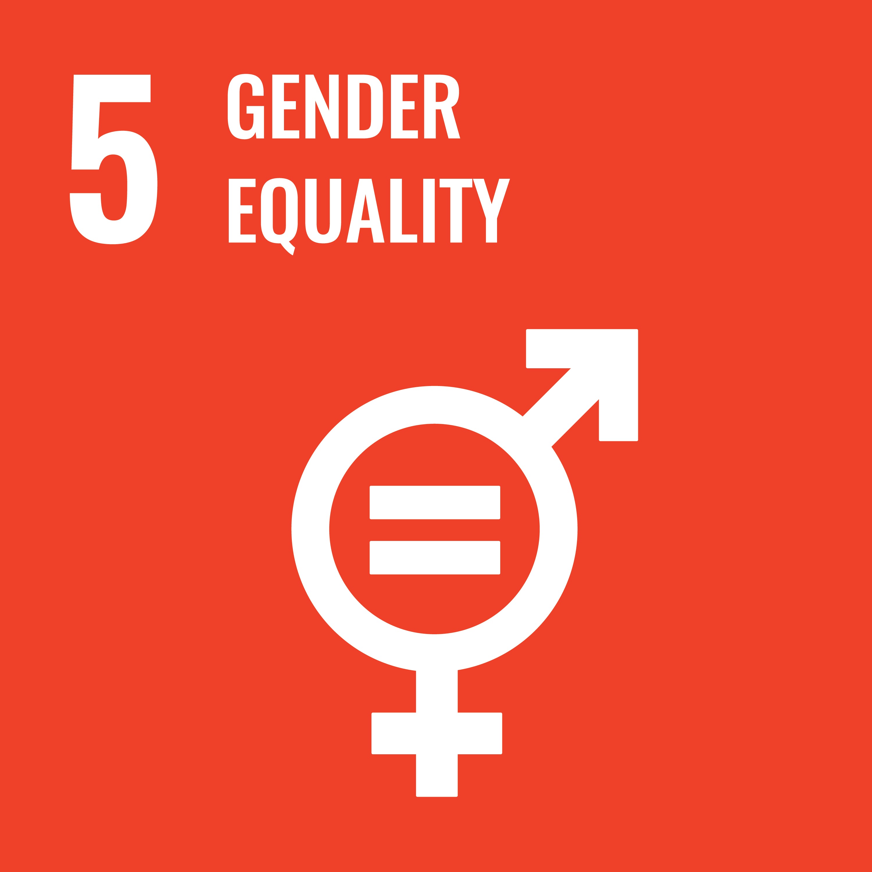 UN Sustainable Development Goals 5 - Gender Equality