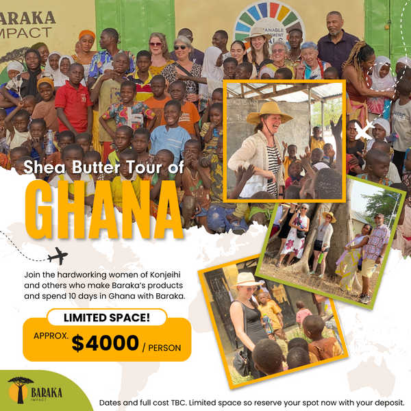 Shea Butter Tour of Ghana: Reserve your 2025 spot now!