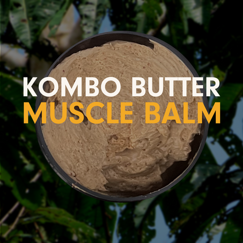 Kombo butter muscle balm DIY