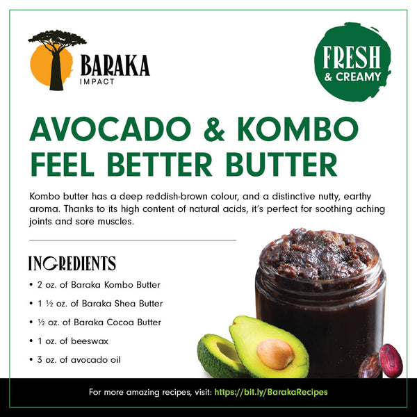 Creamy Avocado & Kombo Feel Better Butter