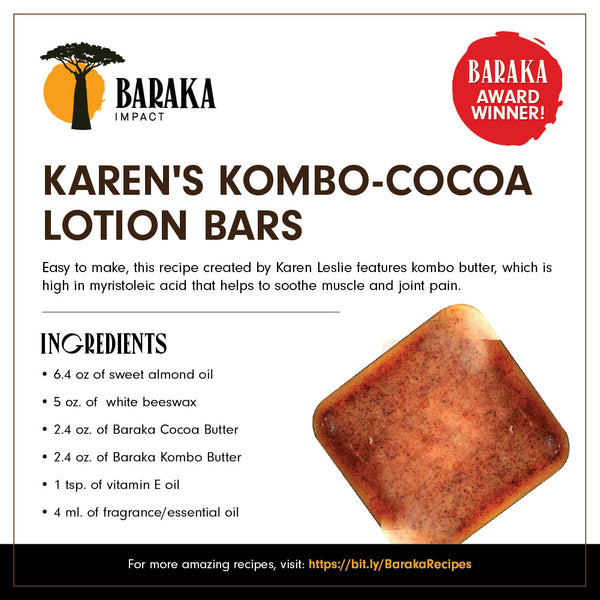 Karen's Kombo-Cocoa Lotion Bars