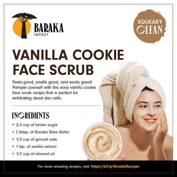 Vanilla Cookie Face Scrub