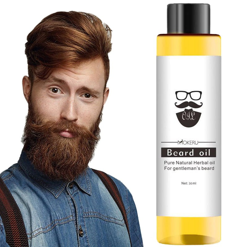 Pure Natural Harbal Oil For Gentlemans Beard – Mokeru Professional