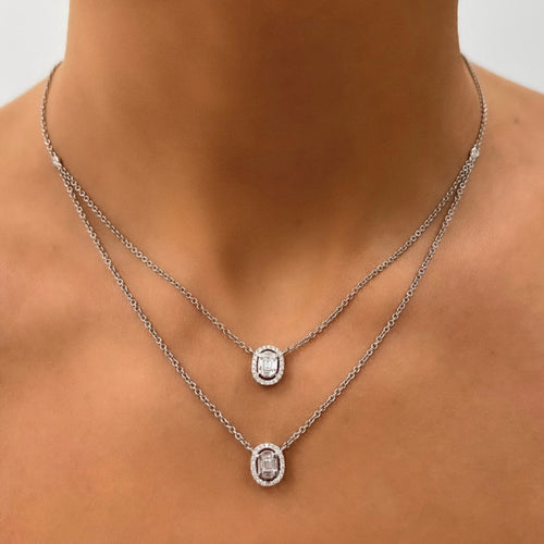 Buy Necklaces Online | Purva Diamond Panchlada Haram from Indeevari