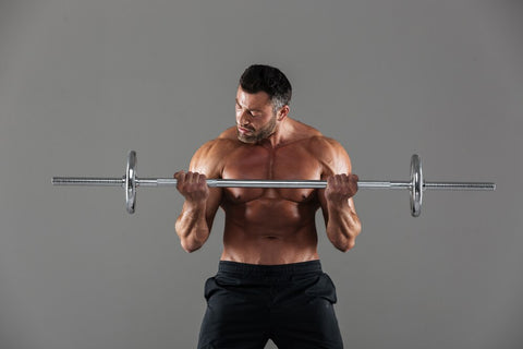 Barbell Hammer Curls