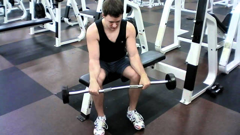 Barbell Reverse Wrist Curls