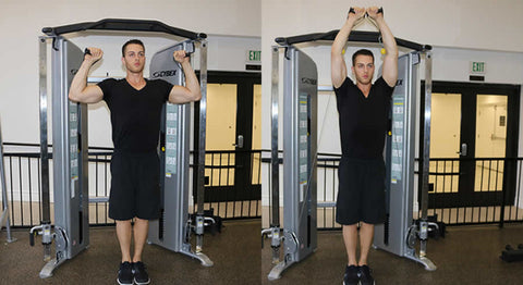 Cable Shoulder Press